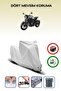 Gray Lock Compatible Husqvarna Vitpilen 401 Compatible Motorcycle Tarpaulin Waterproof