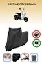Black Lock Compatible Yamaha Neos Compatible Motorcycle Tarpaulin Waterproof
