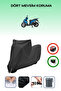 Black Lock Compatible Kanuni Resa 125 Compatible Motorcycle Tarpaulin Waterproof