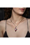 Flame Enamel Copper Jewelry Set