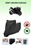 Black Lock Compatible Yamaha Yzf R1 Compatible Motorcycle Tarpaulin Waterproof