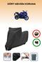 Black Lock Compatible Yamaha Yzf R3 Compatible Motorcycle Tarpaulin Waterproof