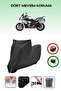 Black Lock Compatible Bmw S 1000 Xr Compatible Motorcycle Tarpaulin Waterproof