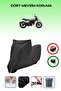 Black Lock Compatible Ducati Scrambler Urban Motard Compatible Motorcycle Tarpaulin Waterproof