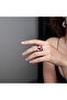 Flame Enamel Copper Jewelry Set - 8