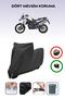 Black Lock Compatible Bmw F 800 Gs Compatible Motorcycle Tarpaulin Waterproof