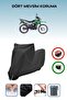 Black Lock Compatible Falcon Desert 277 Compatible Motorcycle Tarpaulin Waterproof