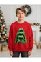 New Year's Themed Cotton Boys' Sweatshirt