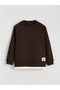 Lcw Comfort Crew Neck Oversize Women's Thick Sweatshirt - 8