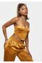 Women's Satin Corset Bustier - 3