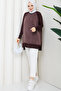 Women's Side Zipper Silk Cupra Mercerized Knitwear Tunic - 2