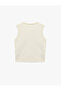 Regular Fit Buttoned Crew Neck Knit Vest - 4