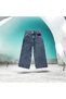 Girl's Denim Pants Loose Leg Jeans - 5