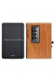 Speakers, Edifier, 2.0, RCA, Black/Brown - 5
