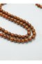 Natural Kuka Prayer Beads 99 Pieces – Handmade Shiny Kuka Beads, Brown Classic Prayer Beads - 3