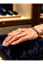 Midnight Blue Gold Steel Handcuff Bracelet