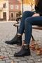16142 Comfortable Buckle Detailed Non-Slip Sole Warm Lining Women's Boots - 2