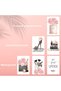 ALAYRA A4 Fashion Women Canvas Wall Art Prints Set of 6 Unframed - 2