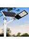 5000W LED Solar Street Lights Outdoor, Dusk to Dawn Security Flood Light with Remote Control & Pole