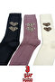 Heart Winter Towel Socks Set – 3 Pairs, Warm and Stylish Pattern - 2