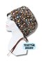 Hijab Size Acacia Flowers Brown Surgical Cap Doctor Nurse Healthcare Worker Hospital Cap