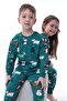 Unisex Children's Christmas Pajama Set 100% Cotton - 2