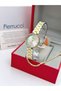 Steel Strap Minimal Case Women's Wristwatch 3 Atm Water Resistant 2 Years Warranty + Bracelet Gift - 5