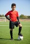 Children's Football Player Carpet Field Training Shorts Finger Inserted Athlete Footballer Sleeve Set - 5