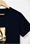 Regular Fit 100% Cotton Tshirt with Oversized Ace of Spades & Dice Poker Pattern for Men - 3