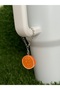 Orange Thermos Ornament/Orange Thermos Charm/Fruit Figure Bag Charm - 3