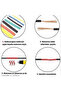 Heat Shrink Tubing Cable Protector Set, 164 Pieces, Sleeving Set - 3
