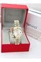 Steel Strap Calendar Women's Wristwatch 3 Atm Water Resistant 2 Years Warranty + Bracelet Gift - 3