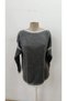 Women's Long Sleeve Boat Neck Knitwear Blouse - 3