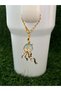 Jellyfish Gold Color Gradient Thermos Chain Thermos Ornament/Jellyfish Thermos Charm/Figure Bag Charm - 2
