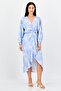 Women Floral Print Midi Dress, Multicolor