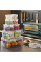 9 YAH Kitchen Storage Set with Handles / Top Ventilation - Airtight, Microwave & Freezer Safe - 8