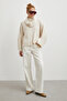 High Waist Baggy Jeans Off-White