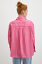 Striped poplin shirt pink - 6