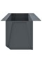 Flower Boxes for Euro Pallets 12 pcs Grey 36x13.5x9.5 cm PP - 4