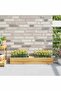 Flower Boxes for Euro Pallets 12 pcs Grey 36x13.5x9.5 cm PP