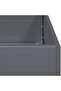Planter Anthracite 120x40x40 cm Cold-rolled Steel - 6
