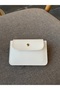 Cream Faux Leather Multi-Compartment Women's Card Holder Wallet - Functional Accordion Model Stylish Card Holder