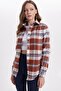 Women's Oversized Wide Fit Lumberjack Plaid Shirt