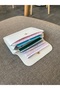 White Faux Leather Multi-Compartment Women's Card Holder Wallet - Functional Accordion Model Stylish Card Holder - 5