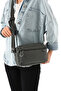 Sanmorris Women's 3-Compartment Parachute Fabric Adjustable Crossbody Bag - 7
