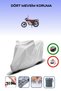 Gray Rear Bag Compatible Mondial 50 Uag Compatible Motorcycle Tarpaulin Motor Cover
