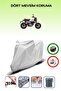 Gray Rear Bag Compatible Honda Monkey 125 Compatible Motorcycle Tarpaulin Engine Cover