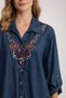 Leviva Embroidered Shirt - 2