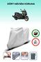 Gray Rear Bag Compatible Yamaha X-Max 400 Compatible Motorcycle Tarpaulin Motor Cover
