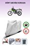 Gray Rear Bag Compatible Kawasaki Klx 250 Compatible Motorcycle Tarpaulin Motor Cover